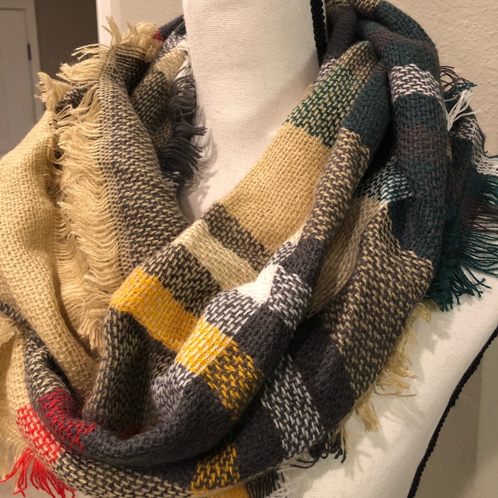 Multi Color Infinity Scarf